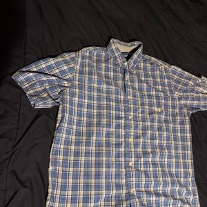 Chaos shirt sleeve button up shirt